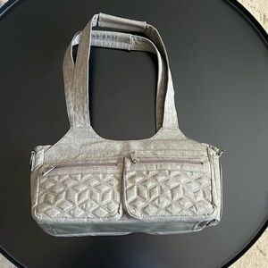 Lug Streetcar Bag Heathered Grey EUC